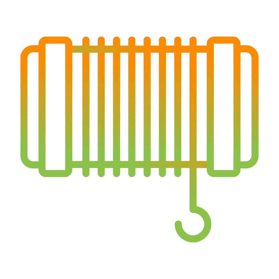 Cable Pulling Rope Vector Icon