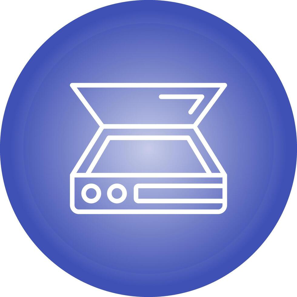 Scanner Vector Icon