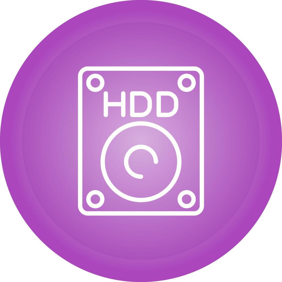 Hdd Vector Icon