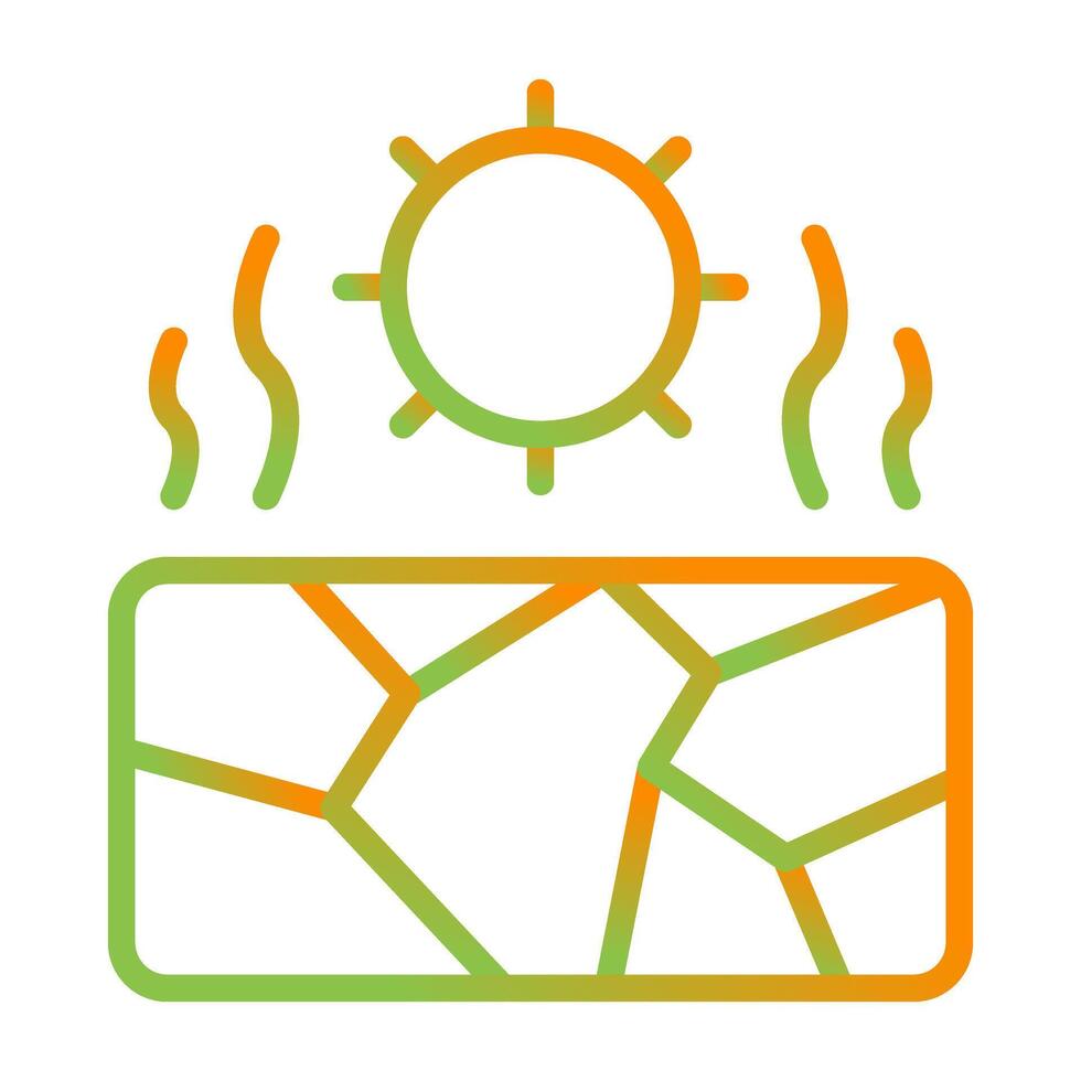 Drought Vector Icon