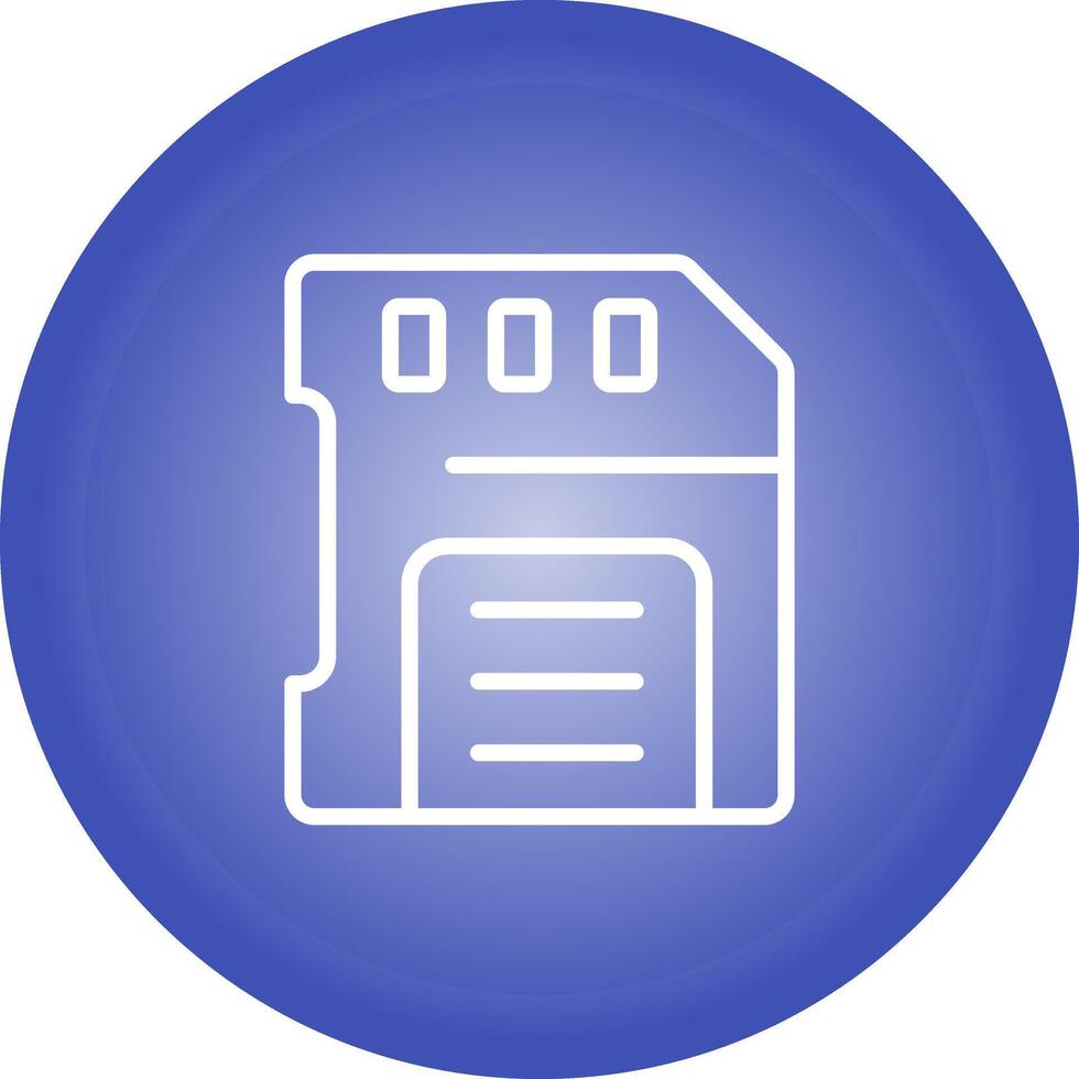 Sd Card Vector Icon