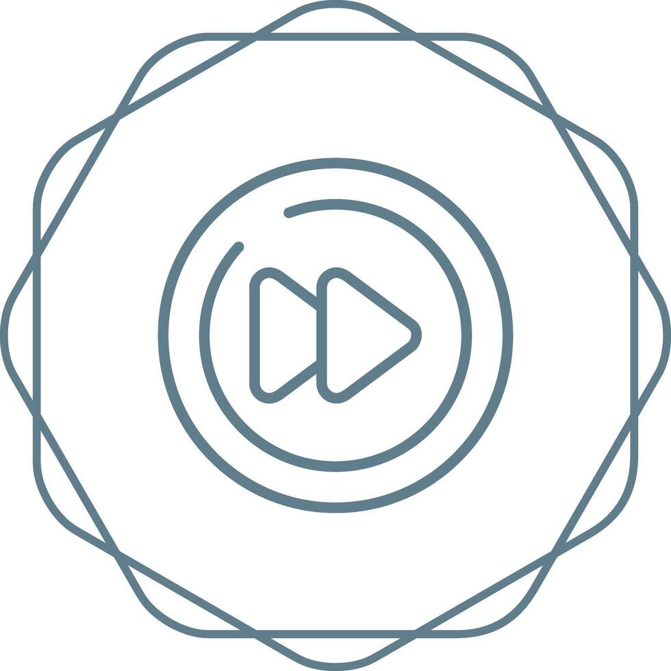 Video Next Track Circle Vector Icon