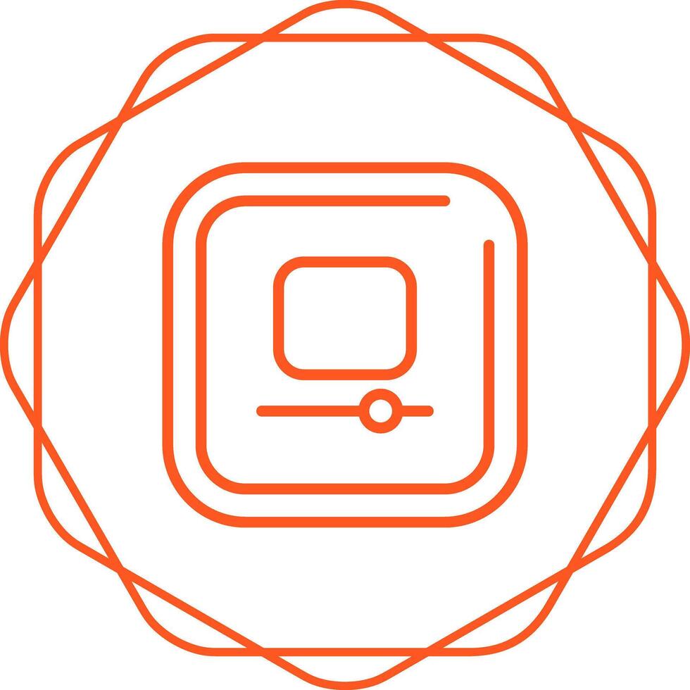 Video Stop Square Vector Icon