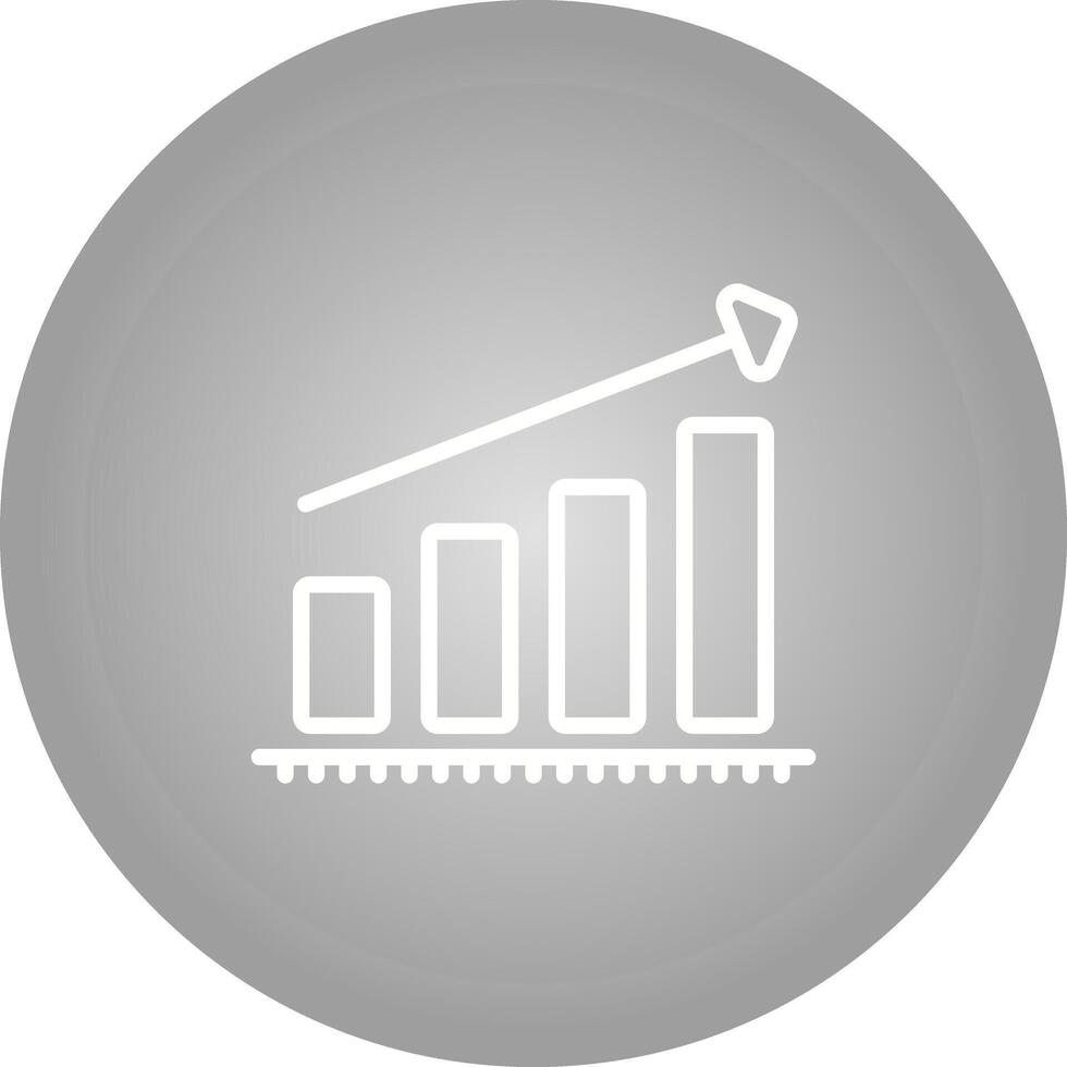 Chart Increasing Vector Icon