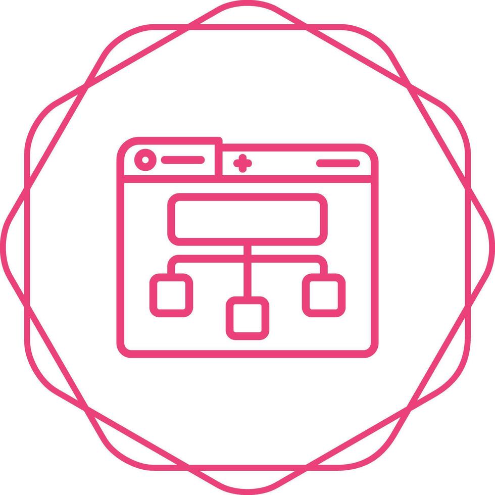 Site Map Vector Icon