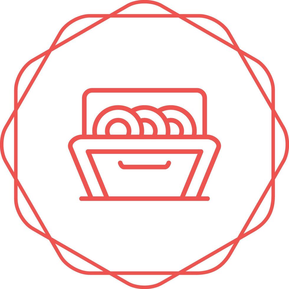 Dishwasher Vector Icon