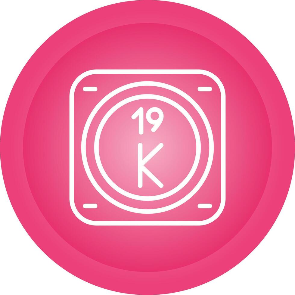Potassium Vector Icon