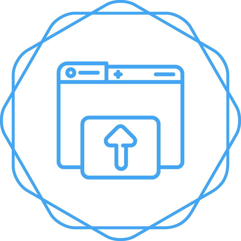 Uploading Vector Icon