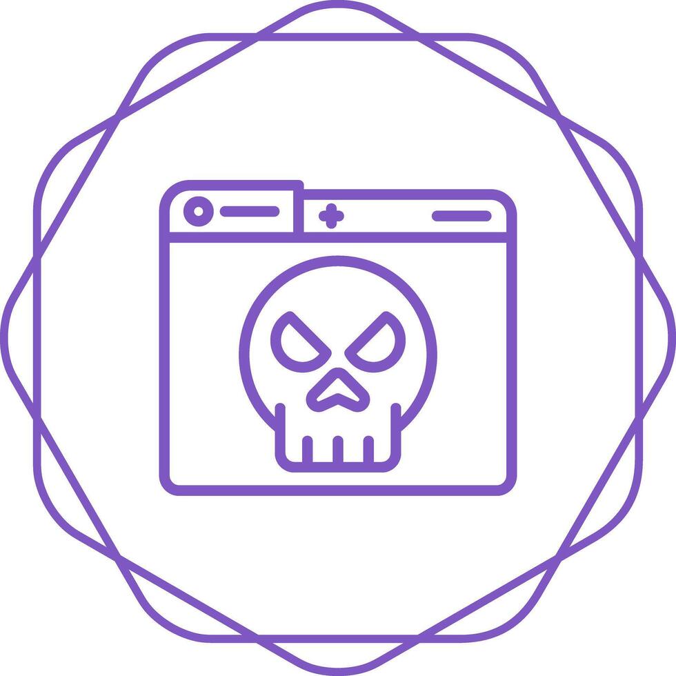 Dark Web Vector Icon