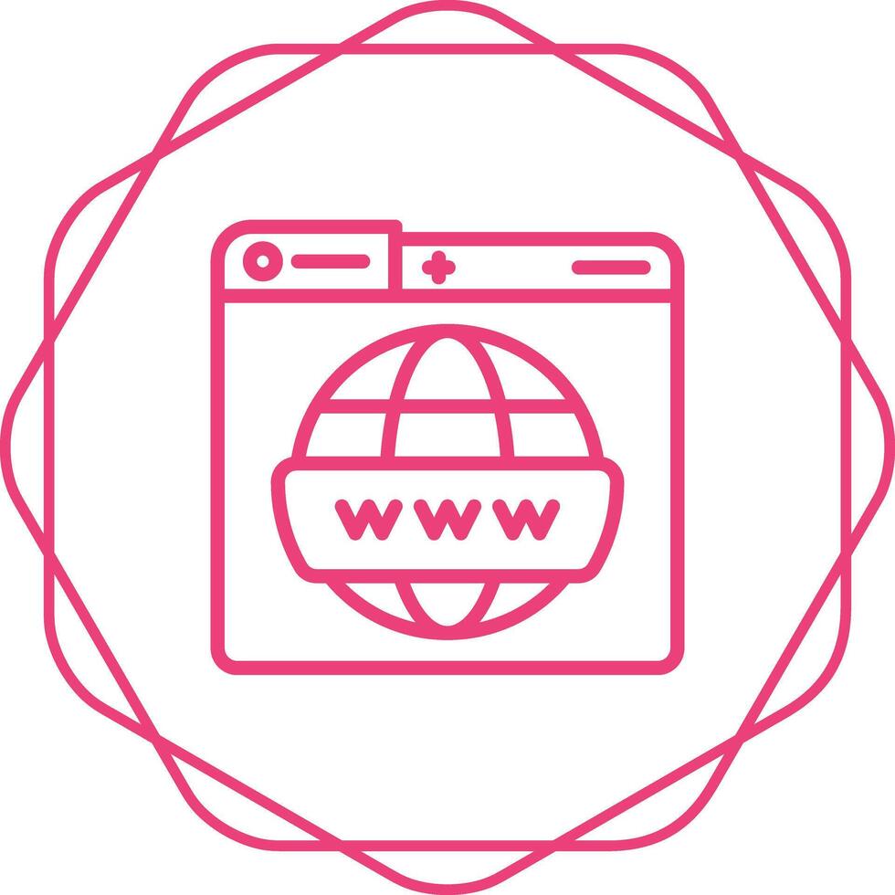 World Wide Web Vector Icon