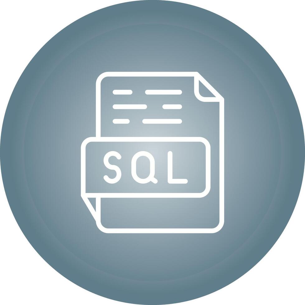 SQL Vector Icon