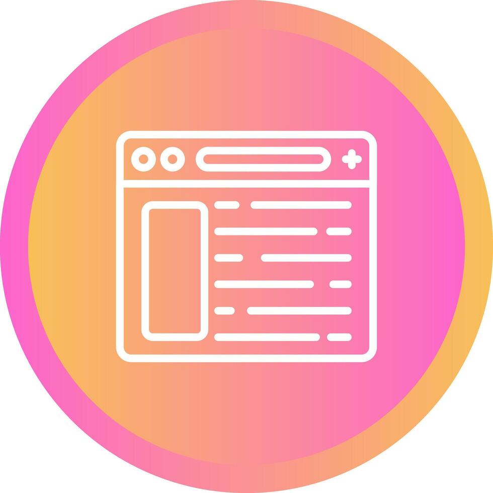 Browser Vector Icon