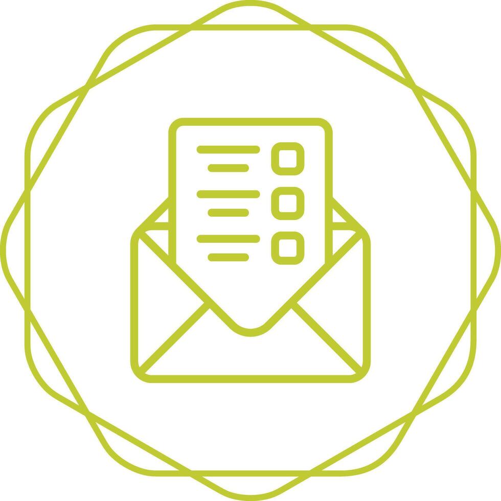 Mailing Lists Vector Icon