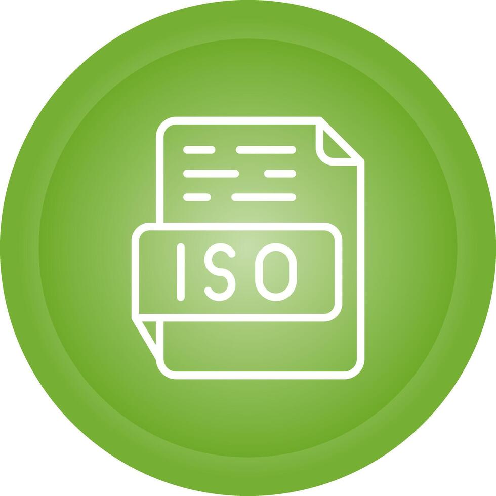 ISO Vector Icon