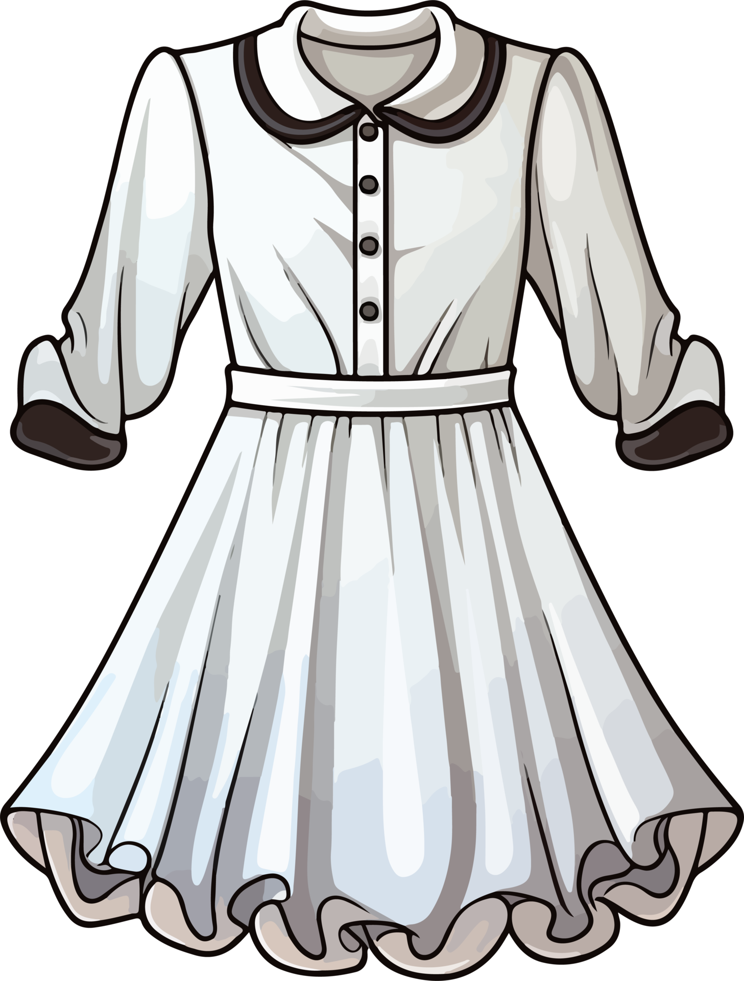 ai-generated-cute-nightie-in-cartoon-style-37226387-png