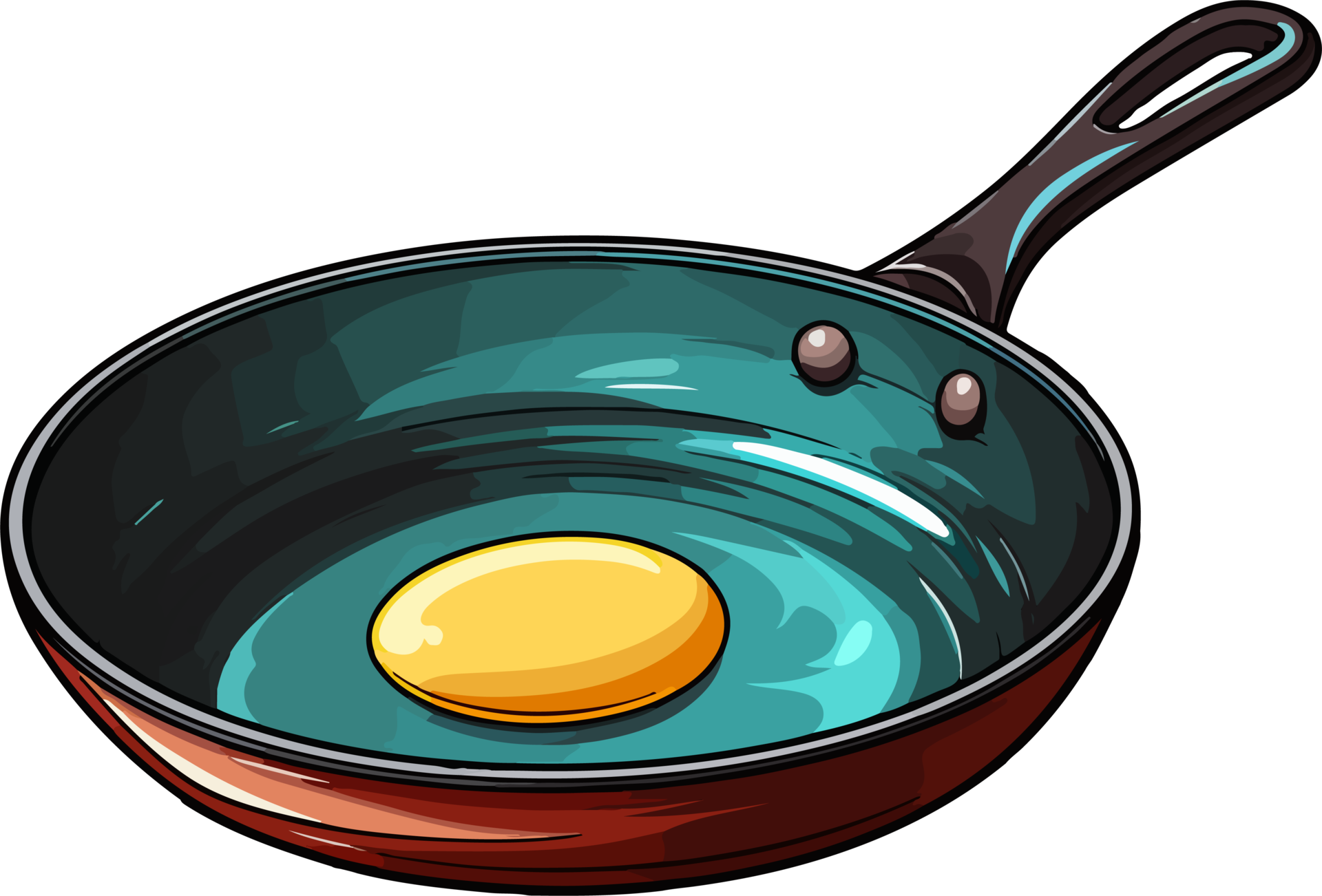 AI Generated Cute Frying Pan In Cartoon Style 37226405 PNG ai-generated-cute-frying-pan-in-cartoon-style-37226405-png