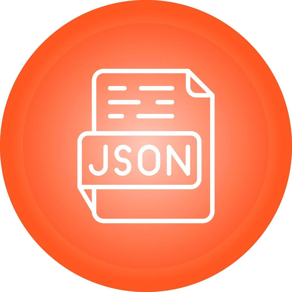 JSON Vector Icon