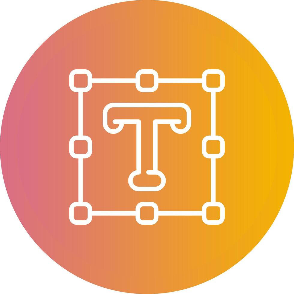 Text Tool Vector Icon