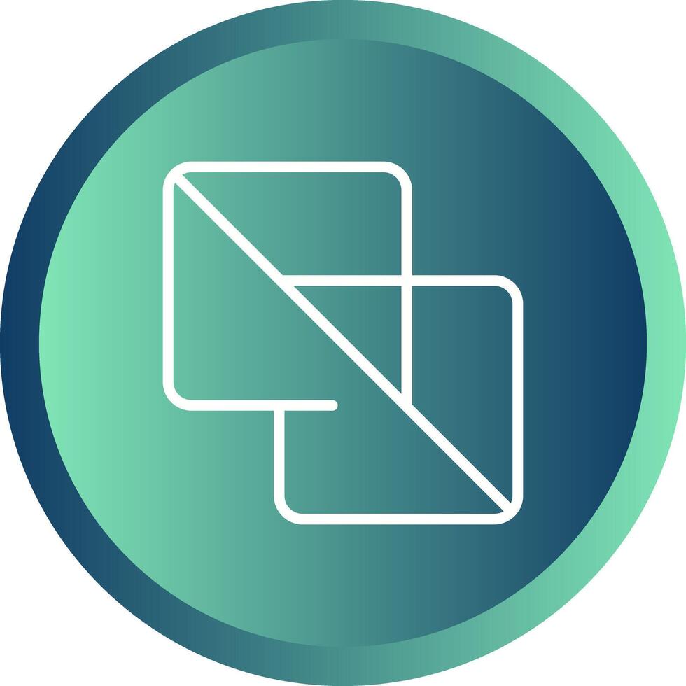 Flatten Vector Icon