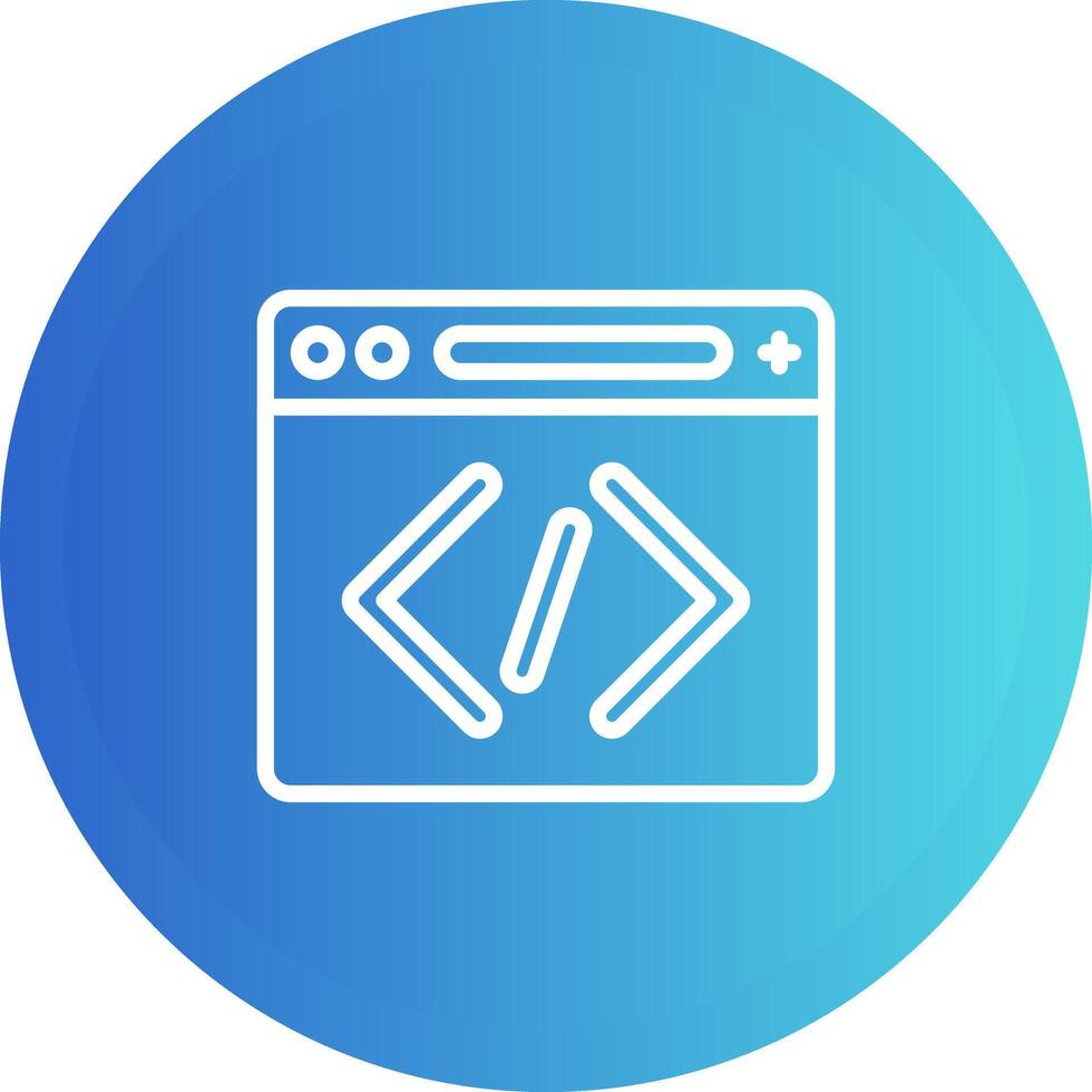 Coding Vector Icon