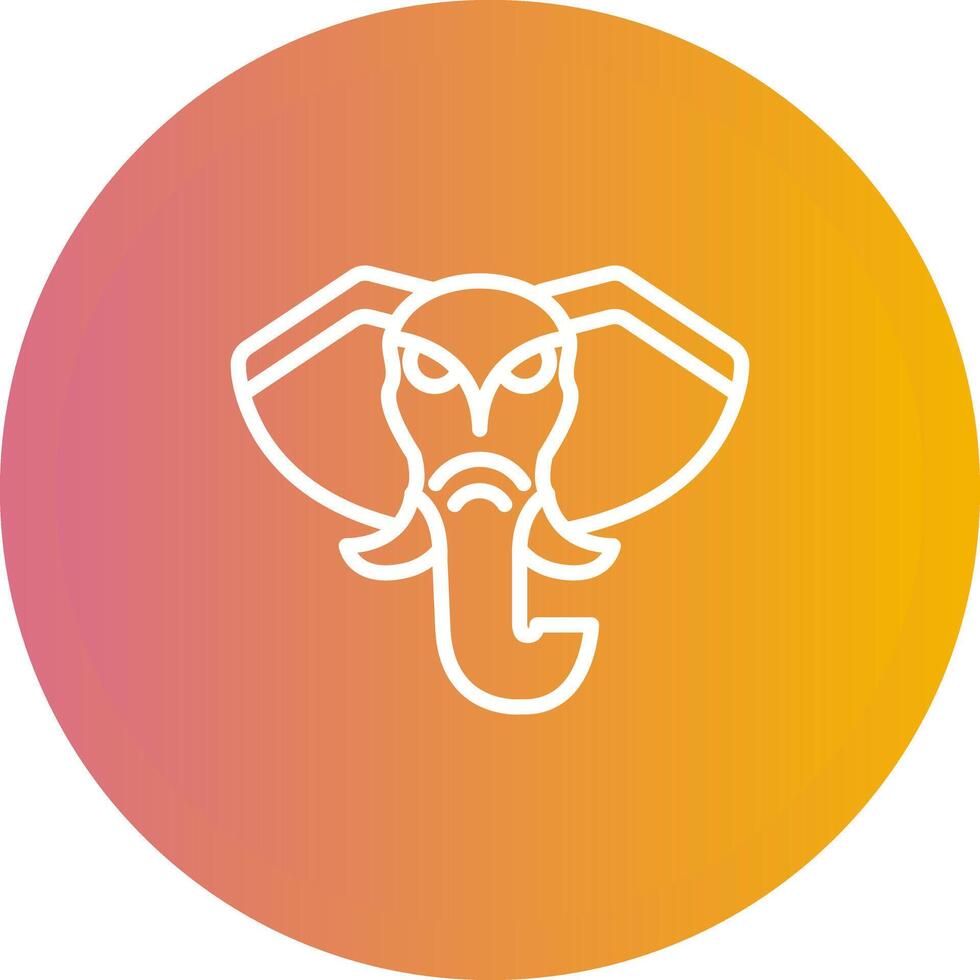 Elephant Vector Icon
