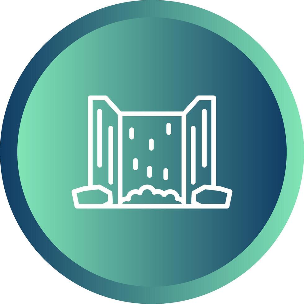 Waterfall Vector Icon