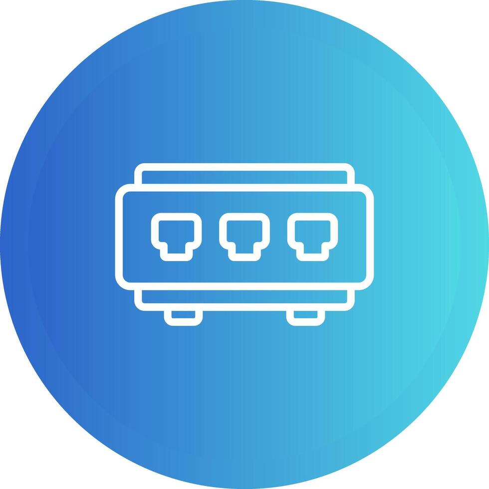 Network Switch Vector Icon