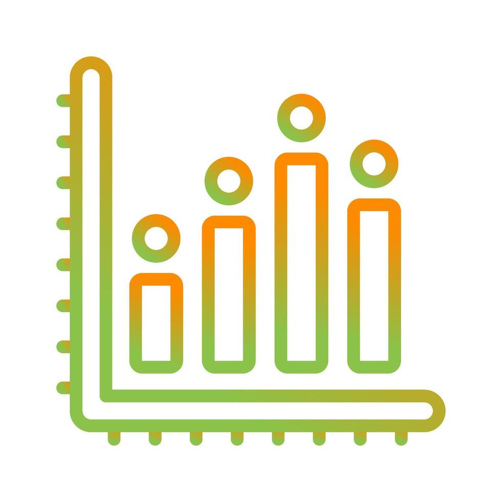 Bar Chart Vector Icon