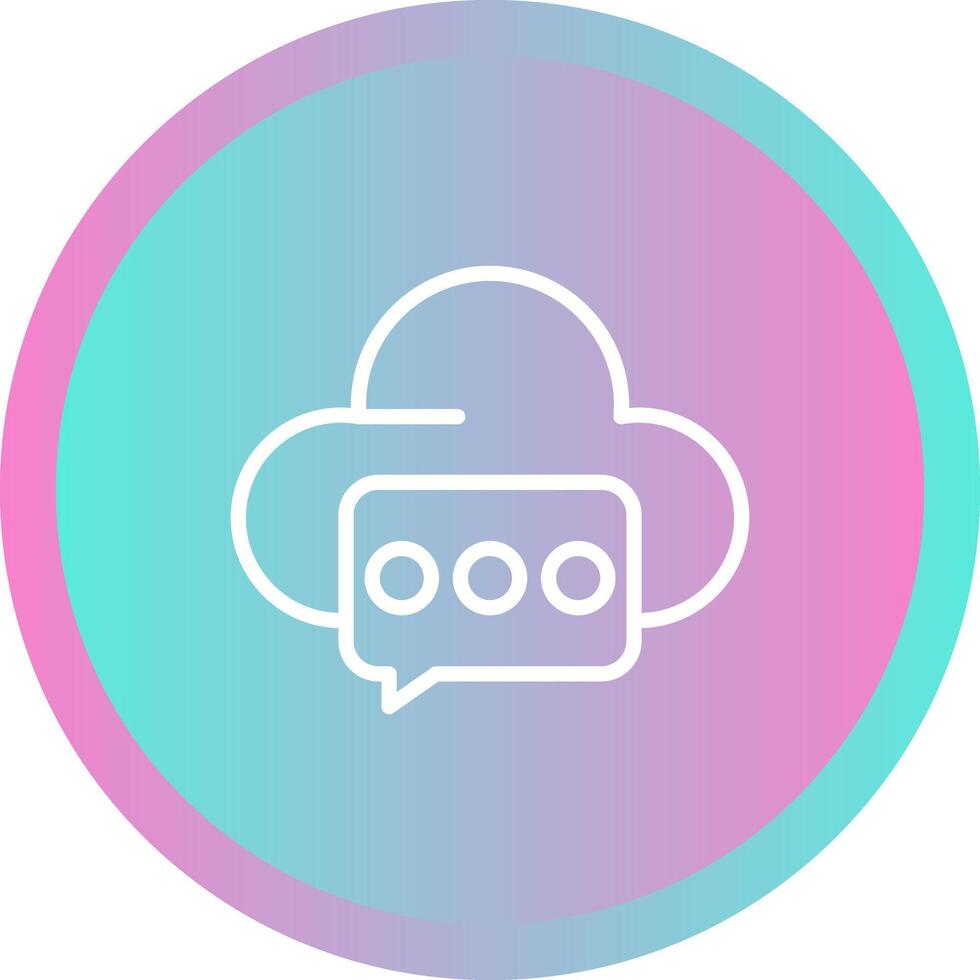 Forum Hosting Vector Icon