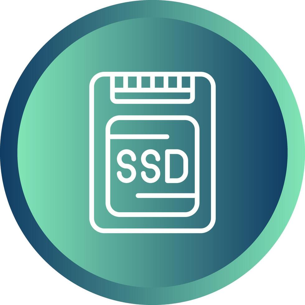 Ssd Vector Icon