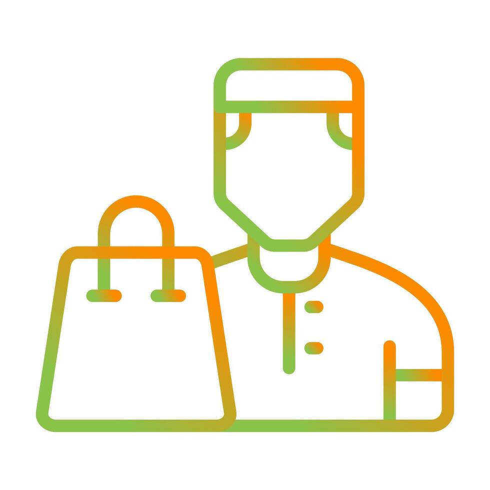 User Shopping Vector Icon