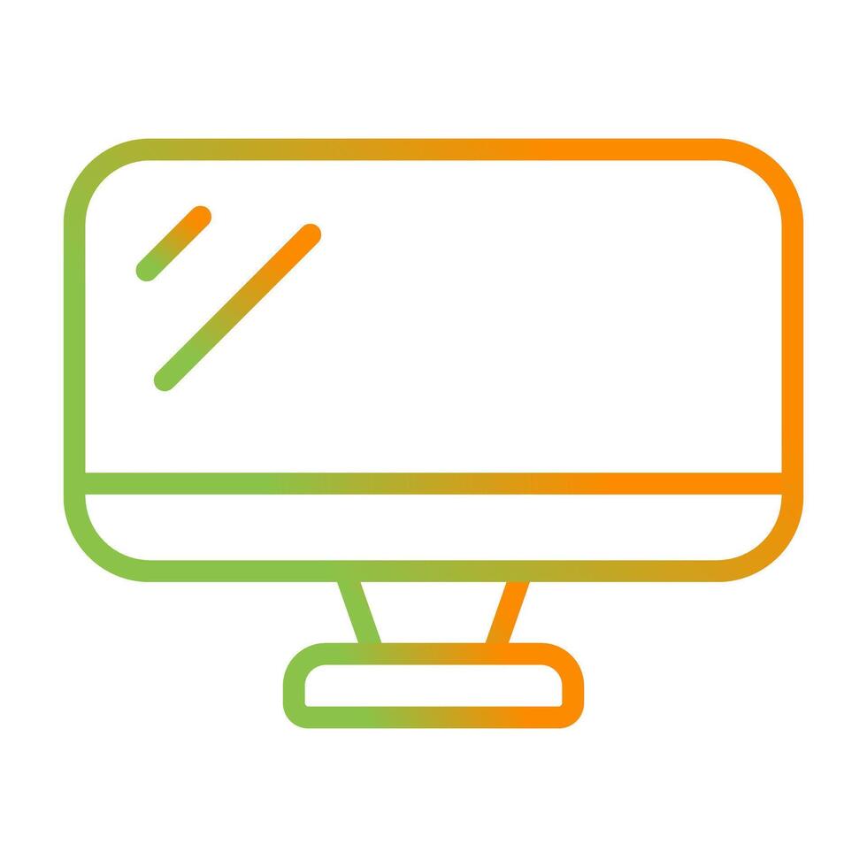 Monitor Vector Icon