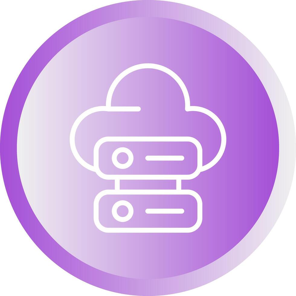 Web Hosting Vector Icon