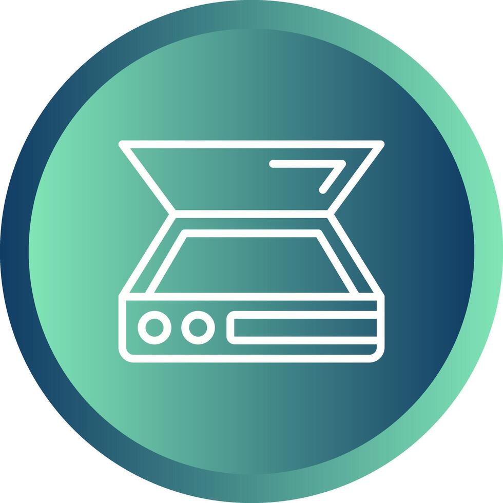 Scanner Vector Icon