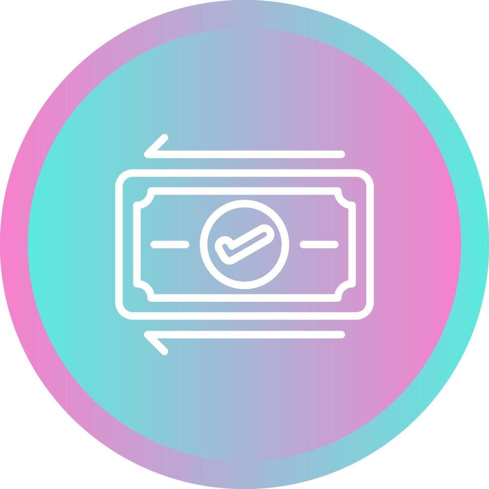 Money Back Guarantee Vector Icon