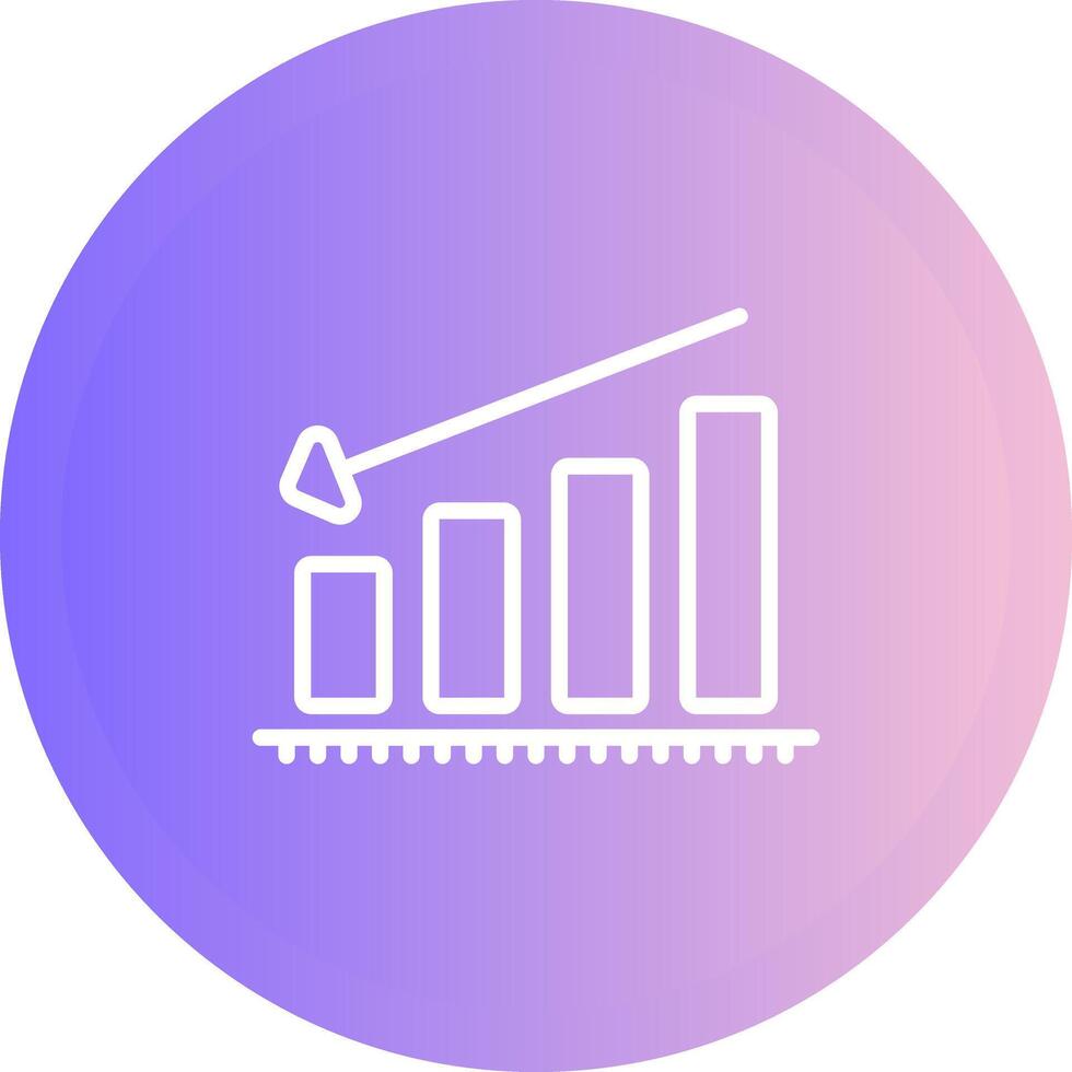Chart Decreasing Vector Icon