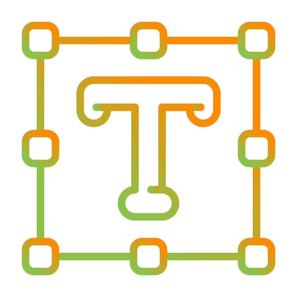 Text Tool Vector Icon