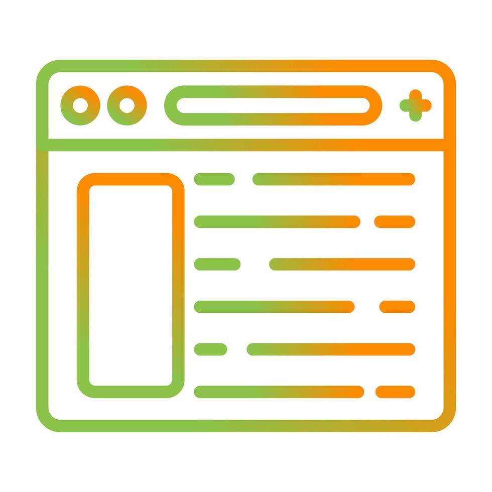 Browser Vector Icon