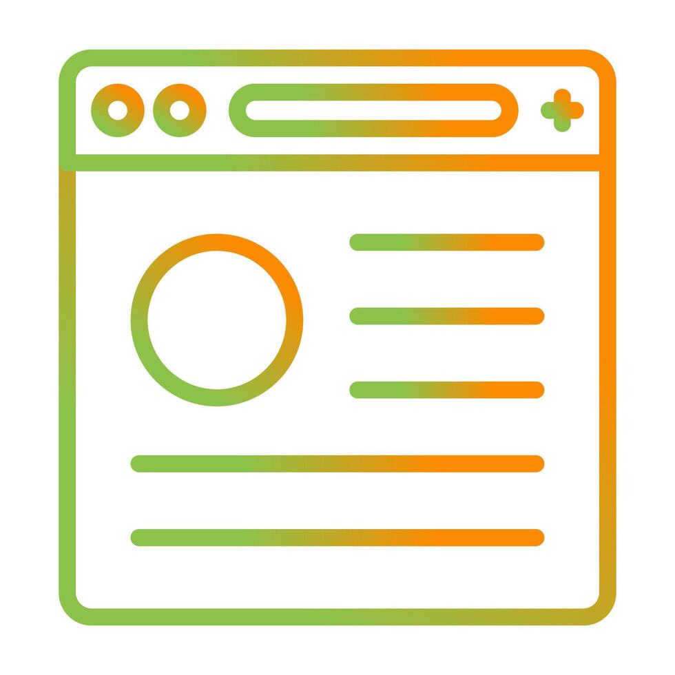 Browser Vector Icon