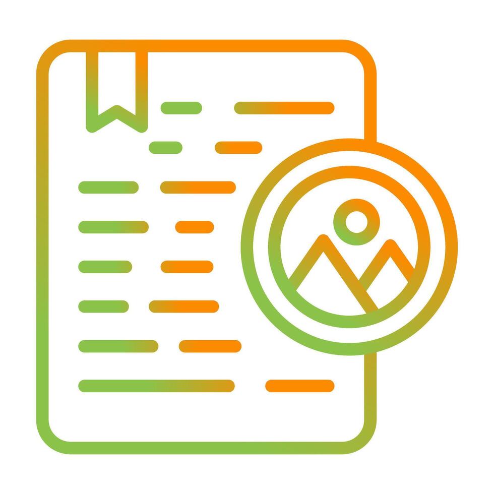 Document Thumbnail Vector Icon