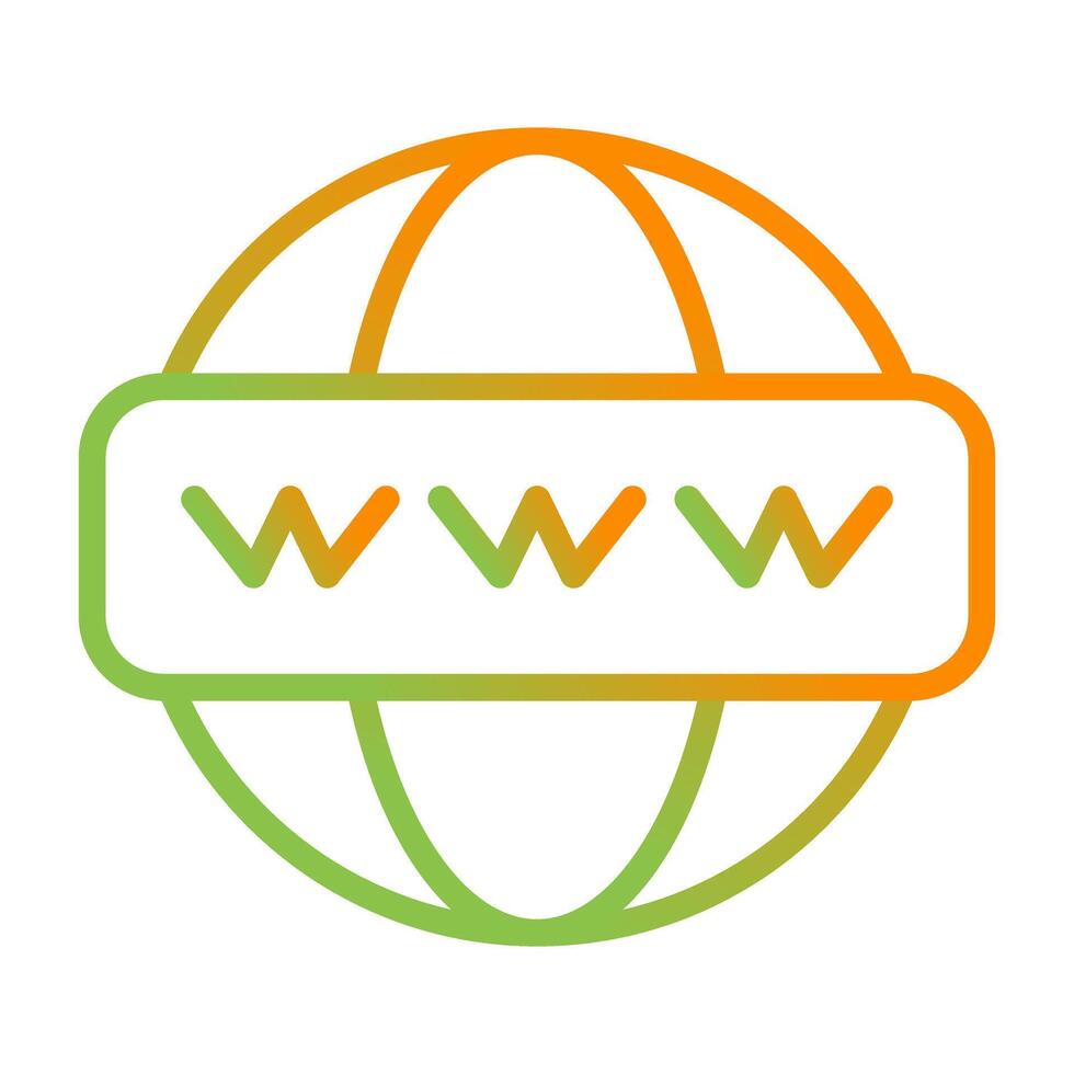World Wide Web Vector Icon