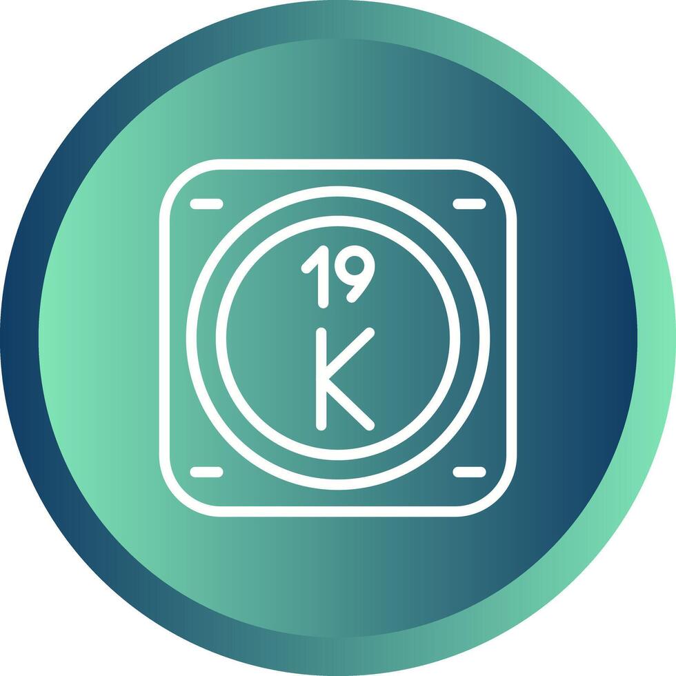 Potassium Vector Icon