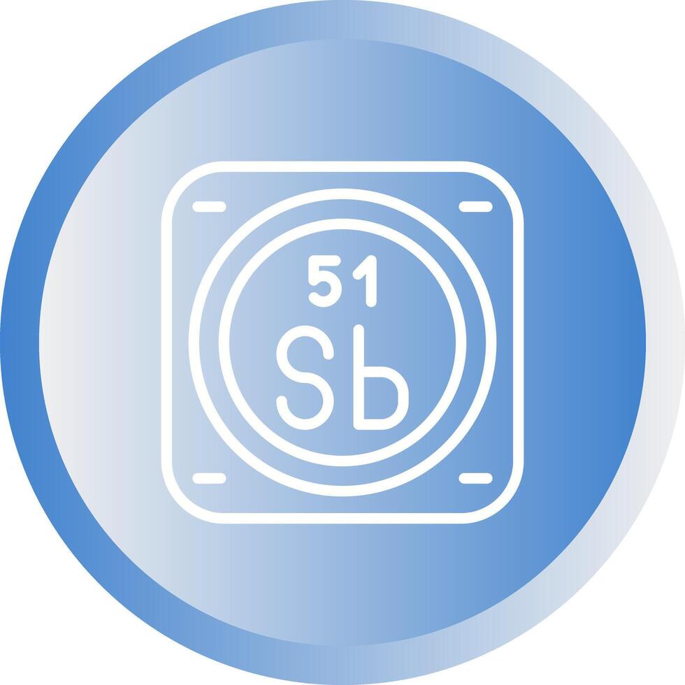 Antimony Vector Icon