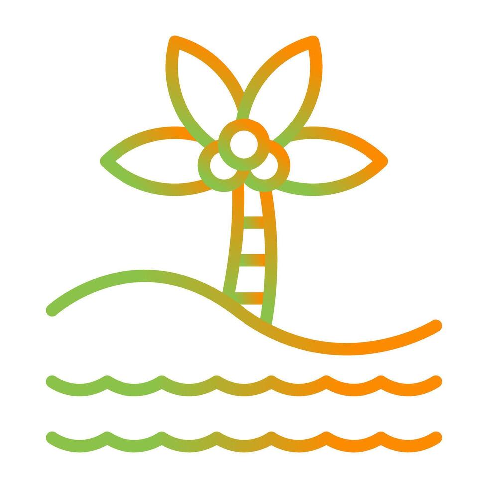 Island Vector Icon
