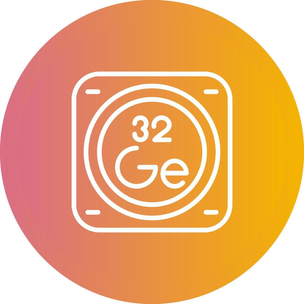 Chemical Element Vector Icon