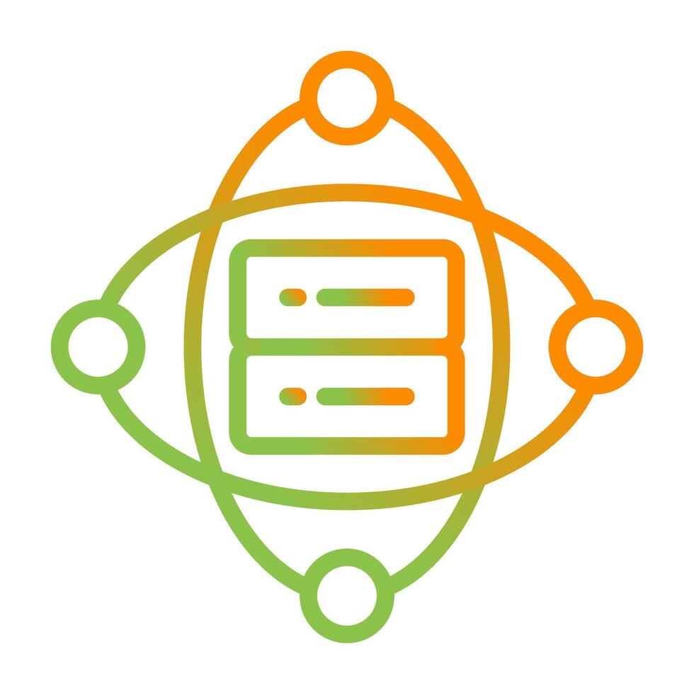 Cluster Server Vector Icon 37228874 Vector Art at Vecteezy