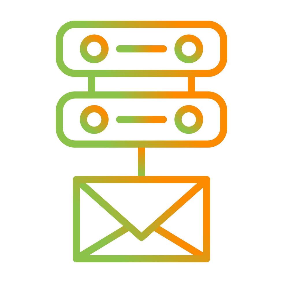 Email Server Vector Icon