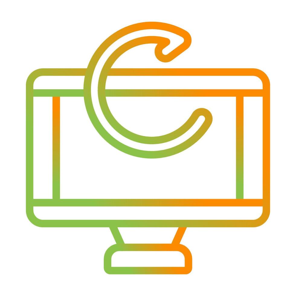 Restart Vector Icon