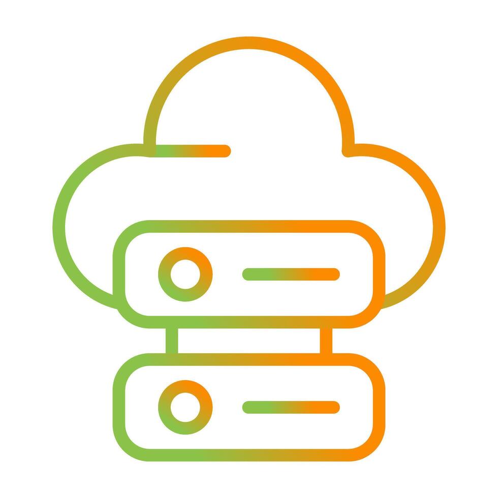 Web Hosting Vector Icon