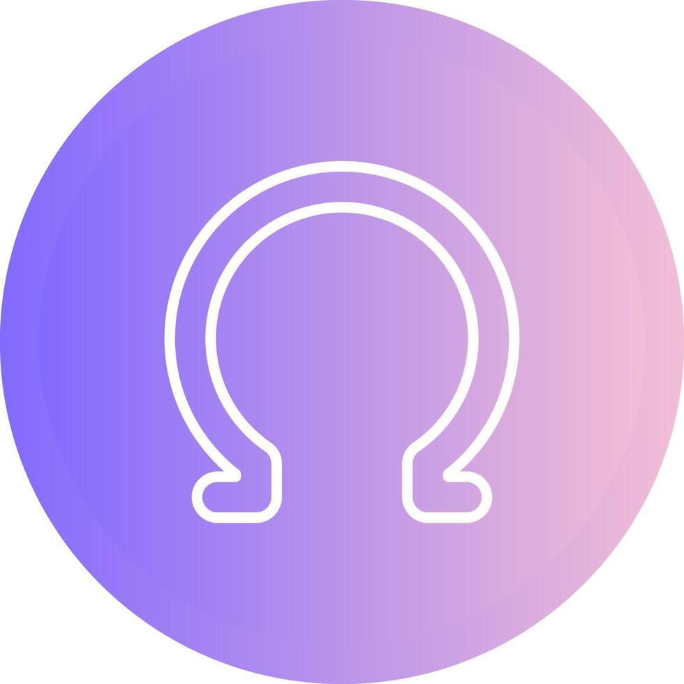 Omega Vector Icon